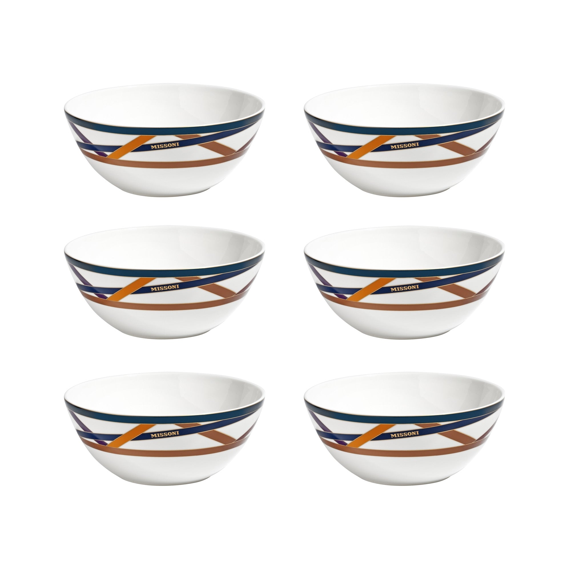 MISSONI - SOUP BOWL - SET OF 6